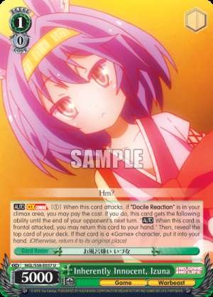 Inherently Innocent, Izuna