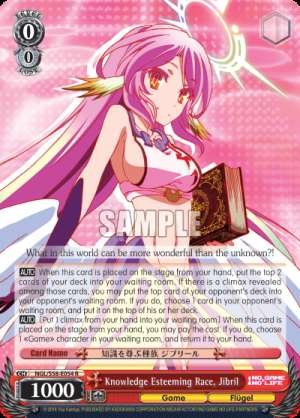 Knowledge Esteeming Race, Jibril