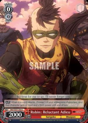 Robin: Reluctant Adieu