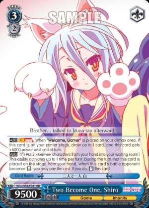 Two Become One, Shiro