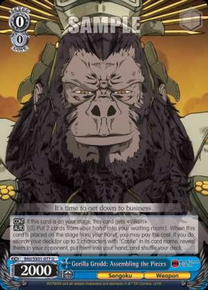 Gorilla Grodd: Assembling the Pieces