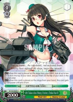 4th Takao-class Heavy Cruiser, Chokai Kai-II