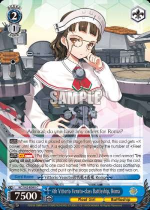4th Vittorio Veneto-class Battleship, Roma