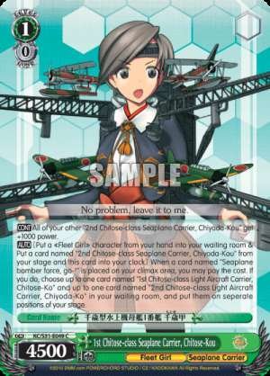 1st Chitose-class Seaplane Carrier, Chitose-Kou