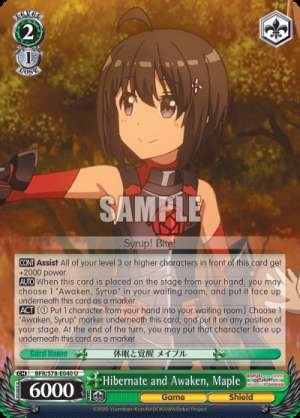 Hibernate and Awaken, Maple