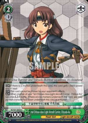 2nd Chitose-class Light Aircraft Carrier, Chiyoda-Ko