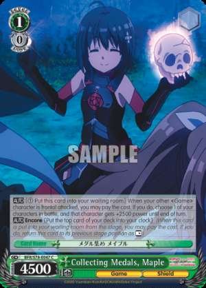 Collecting Medals, Maple