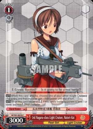 3rd Nagara-class Light Cruiser, Natori-Kai