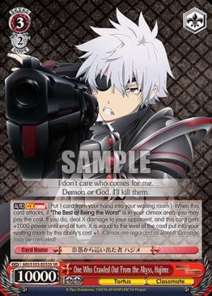 One Who Crawled Out From the Abyss, Hajime