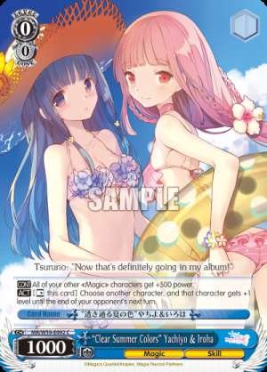 "Clear Summer Colors" Yachiyo & Iroha
