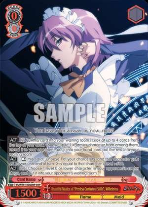 Beautiful Maiden of "Peerless Combatant Skills", Wilhelmina