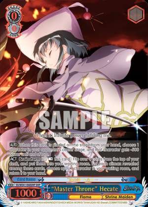 “Master Throne” Hecate
