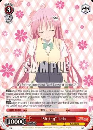 “Sitting” Lala