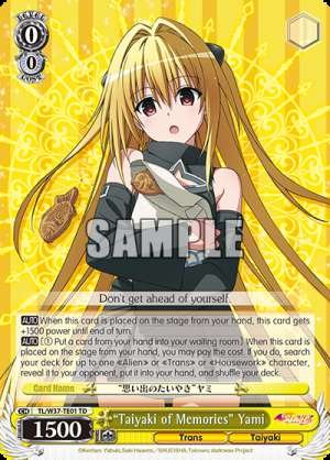 “Taiyaki of Memories” Yami