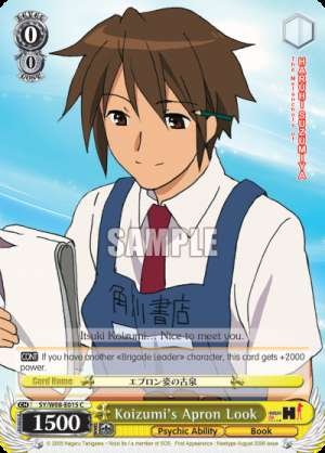 Koizumi's Apron Look