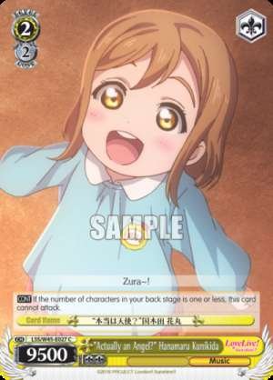 "Actually an Angel?" Hanamaru Kunikida
