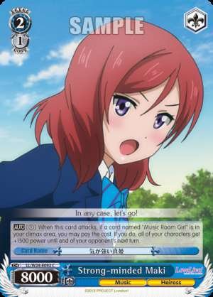 Strong-minded Maki