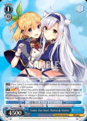 Under One Roof, Rumia & Sistine