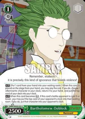 Bartholomew Oobleck