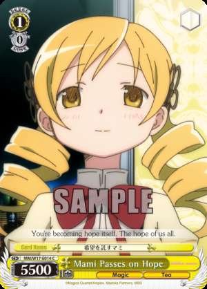 Mami Passes on Hope