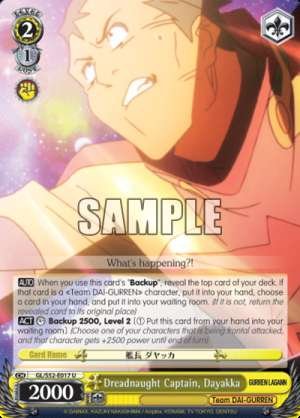 Dreadnaught Captain, Dayakka
