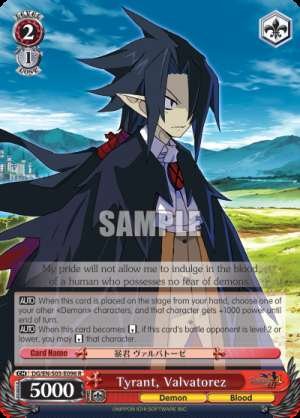 Tyrant, Valvatorez