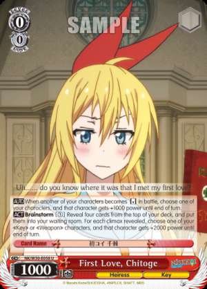 First Love, Chitoge