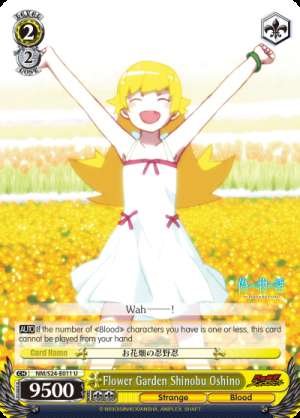Flower Garden Shinobu Oshino
