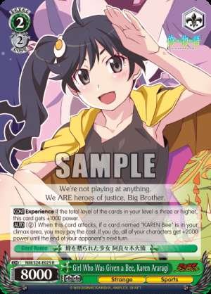 Girl Who Was Given a Bee, Karen Araragi