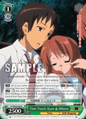 Time Travel, Kyon & Mikuru