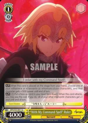 "With My Command Spell" Ruler