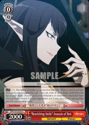 "Bewitching Smile" Assassin of Red