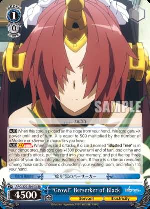 "Growl" Berserker of Black