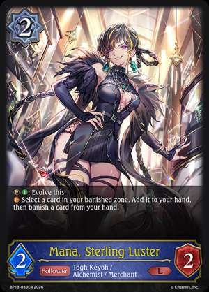 Mana, Sterling Luster
