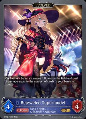 Bejeweled Supermodel
