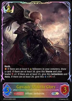 Gawain, Oath to Glory