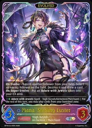 Mana, Sterling Luster