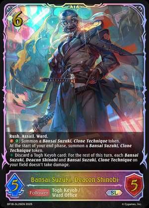 Bansai Suzuki, Deacon Shinobi