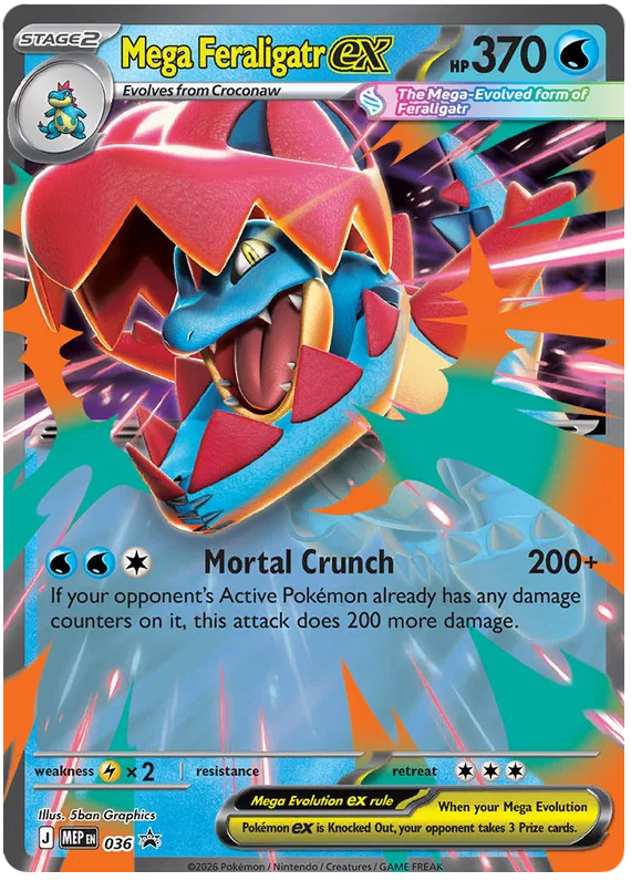 Mega Feraligatr ex