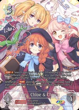 Yuni, Chloe & Chieru
