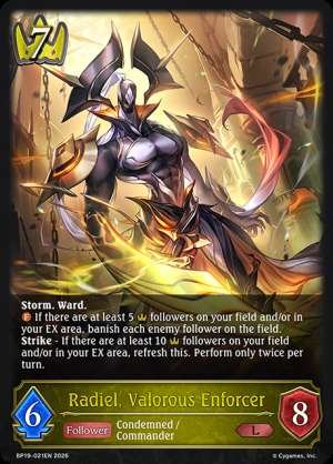 Radiel, Valorous Enforcer