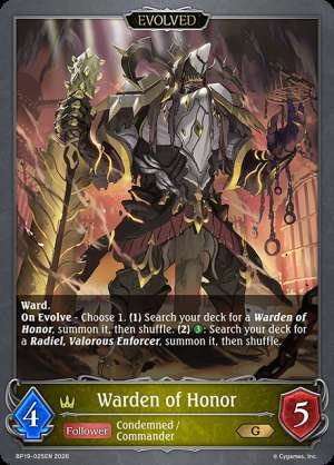 Warden of Honor