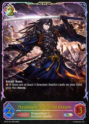 Masamune, One-Eyed Dragon