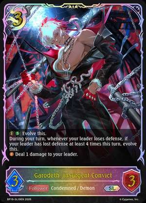 Garodeth, Insurgent Convict