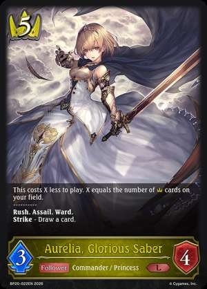 Aurelia, Glorious Saber