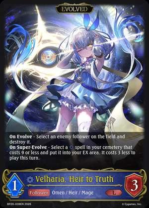 Velharia, Heir to Truth