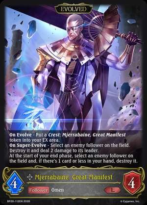 Mjerrabaine, Great Manifest