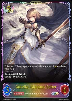 Aurelia, Glorious Saber