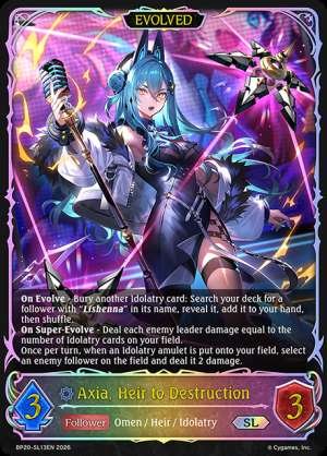 Axia, Heir to Destruction