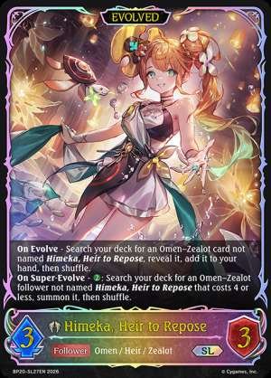 Himeka, Heir to Repose